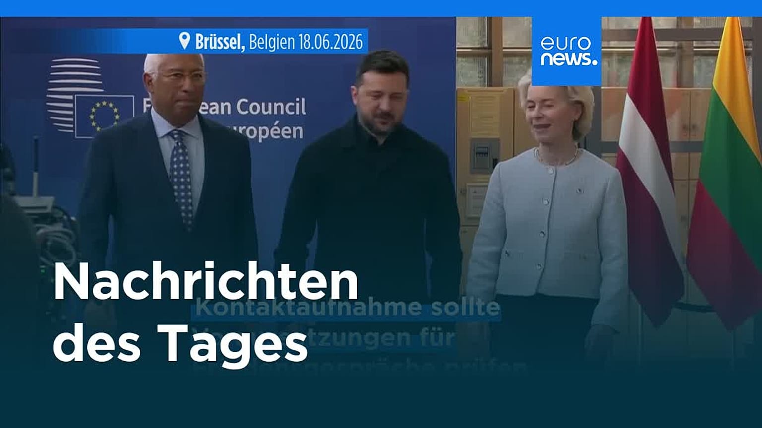 Nachrichten des Tages | 20. Juni 2026 - Morgenausgabe