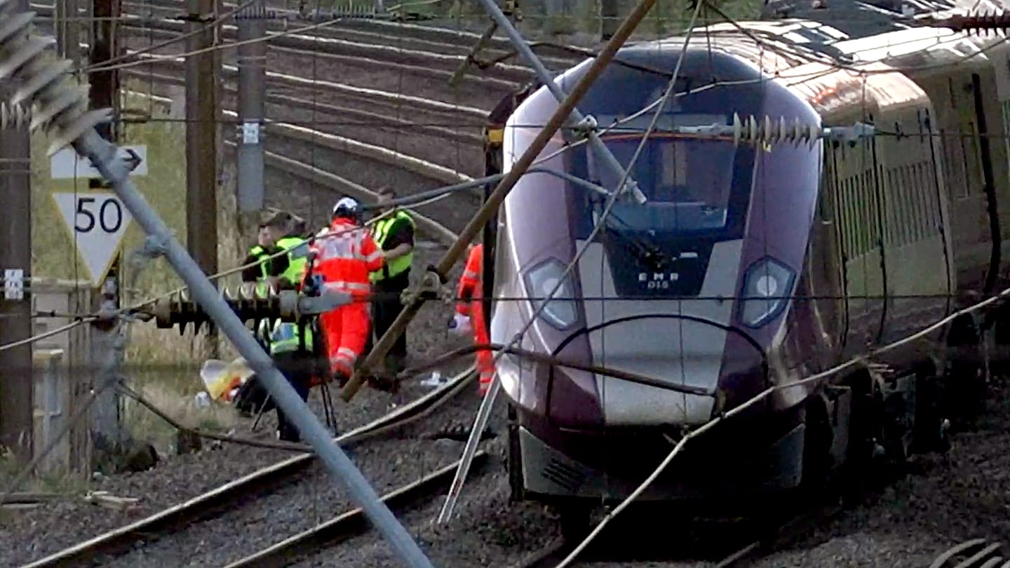 Driver dies and 33 seriously injured after two trains collide in the UK