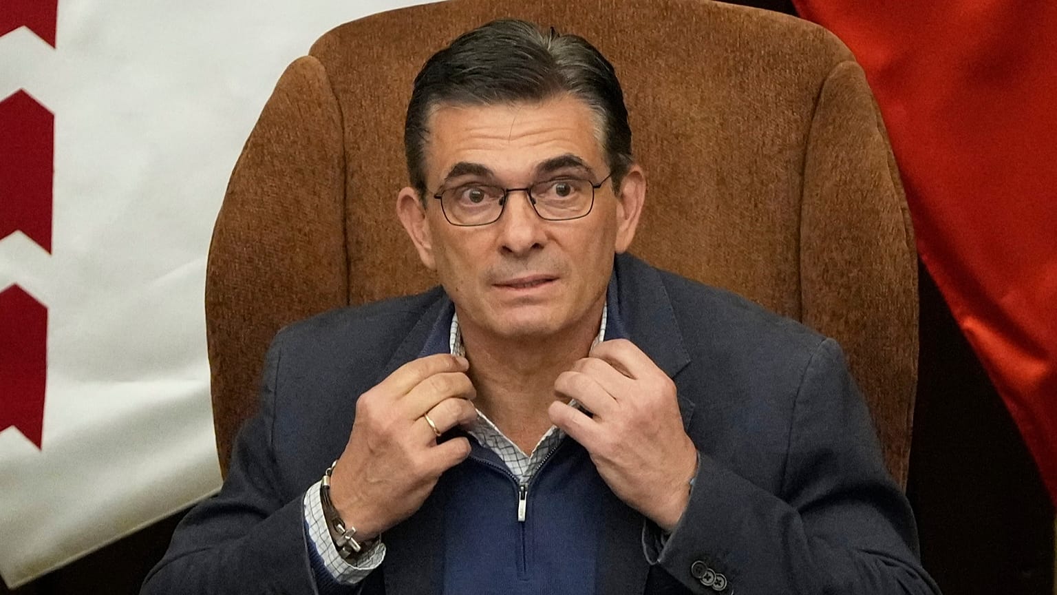 El presidente boliviano Rodrigo Paz se reúne con dirigentes de la Central Obrera Boliviana (COB) en La Paz, Bolivia, el miércoles 17 de junio de 2026.