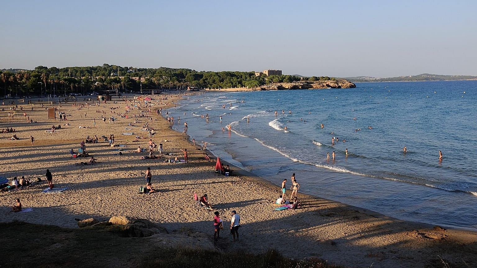 Platja de l'Arrabassada.