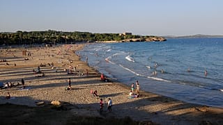 Platja de l'Arrabassada.