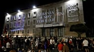 Από τη διαδήλωση του Σαββάτου στα Τίρανα