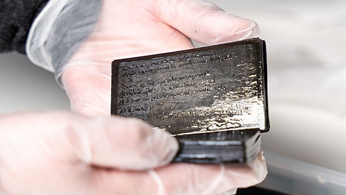 Rare medieval notebook found in latrine in Paderborn Archaeologists have uncovered a medieval notebook in a former latrine in Paderborn. The remarkably well-preserved leather, wood and wax find may shed new light on everyday life in the 13th and 14th centuries.