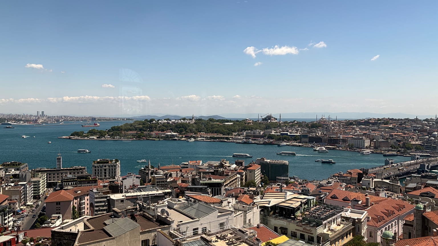 Galata Kulesi'nden İstanbul