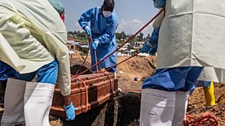 Confirmed Ebola cases rise to 1003, including 254 deaths, DRC says
