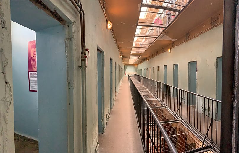 Le mémorial national de la prison de Montluc, à Lyon, France.