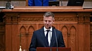 Magyar Péter a parlamentben