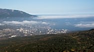 FILE : a view of Yalta from the Ai-Petri is a peak in the Crimean Mountains. Nov. 20, 2014
