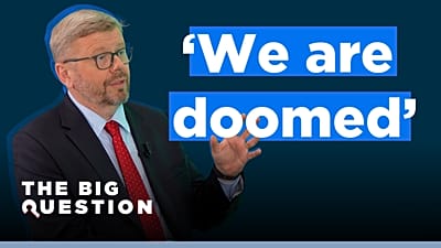 Maciej Witucki, a BusinessEurope elnöke a The Big Question című műsorban.
