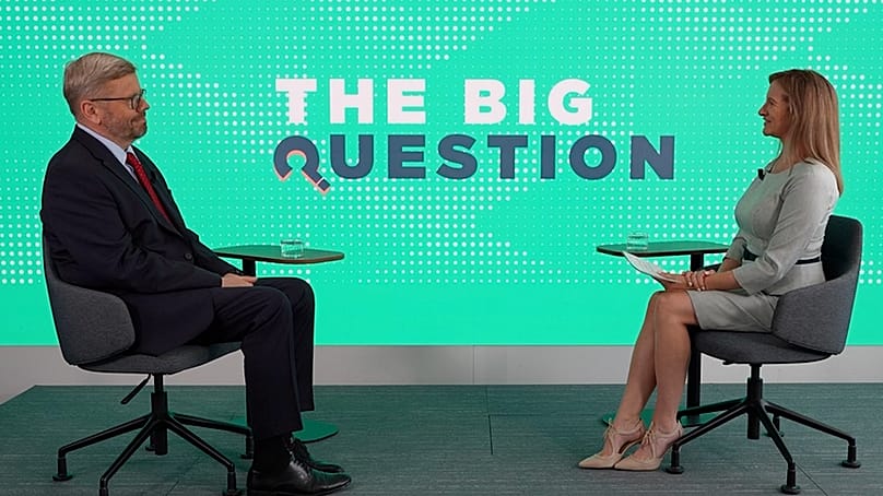 BusinessEurope Başkanı Maciej Witucki, The Big Question programında Angela Barnes’ın konuğu oldu