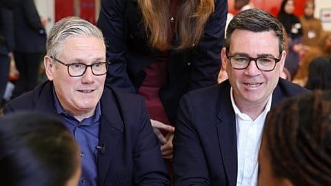 Keir Starmer ve Andy Burnham