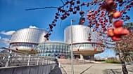 AİHM'nin Strasbourg'daki yerleşkesi.