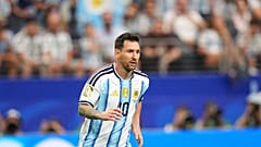 Lionel Messi dell'Argentina durante la partita del Gruppo J dei Mondiali tra Argentina e Austria ad Arlington, in Texas, vicino a Dallas, lunedì 22 giugno 2026