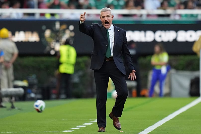 El seleccionador mexicano Javier Aguirre durante el partido del Grupo A del Mundial entre México y Corea del Sur en Zapopan, México, el 18 de junio de 2026.