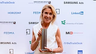 Winner of the European CMO of the Year 2026 Julia Goldin