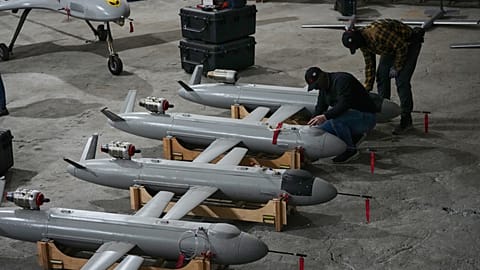 Servicemen of Ukraine's defense intelligence set up the Peklo missile