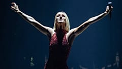 Sängerin Céline Dion tritt am 18. September 2019 in Quebec City, Montreal, Kanada, bei ihrer ersten Welttournee Courage auf.