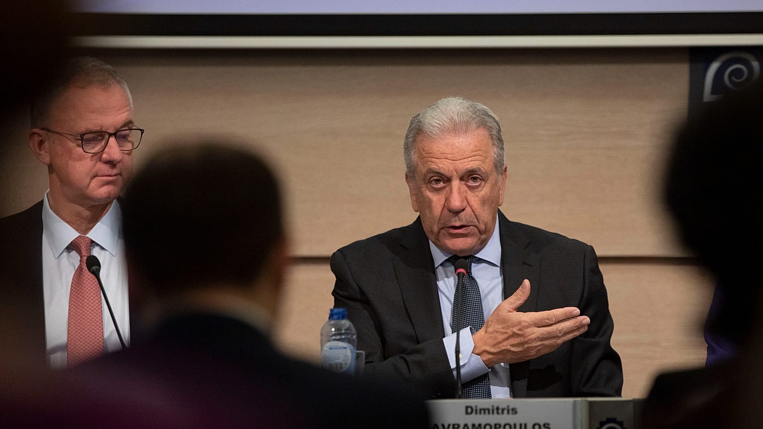 O πρώην Επίτροπος Μετανάστευσης, Εσωτερικών Υποθέσεων και Ιθαγένειας της Ευρωπαϊκής Ένωσης Δημήτρης Αβραμόπουλος