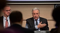 L’ex commissario europeo per le Migrazioni, gli Affari interni e la Cittadinanza Dimitris Avramopoulos