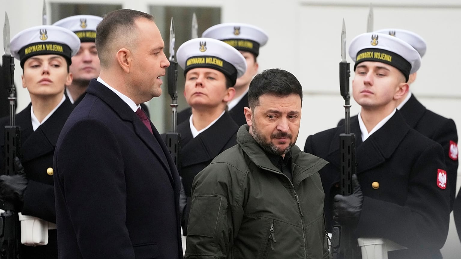 Poland's Karol Nawrocki and Ukraine's Volodymyr Zelenskyy