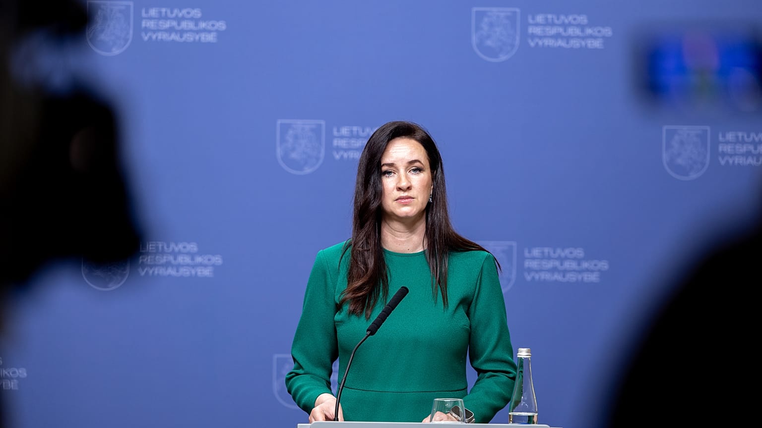 Lithuanian Prime Minister Inga Ruginienė resigned on Tuesday together with her cabinet, ending a ten-month tenure marked by political turbulence and repeated coalition strain.