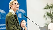 La actriz Cate Blanchett presenta la plataforma rslmedia.org en el Parlamento Europeo 