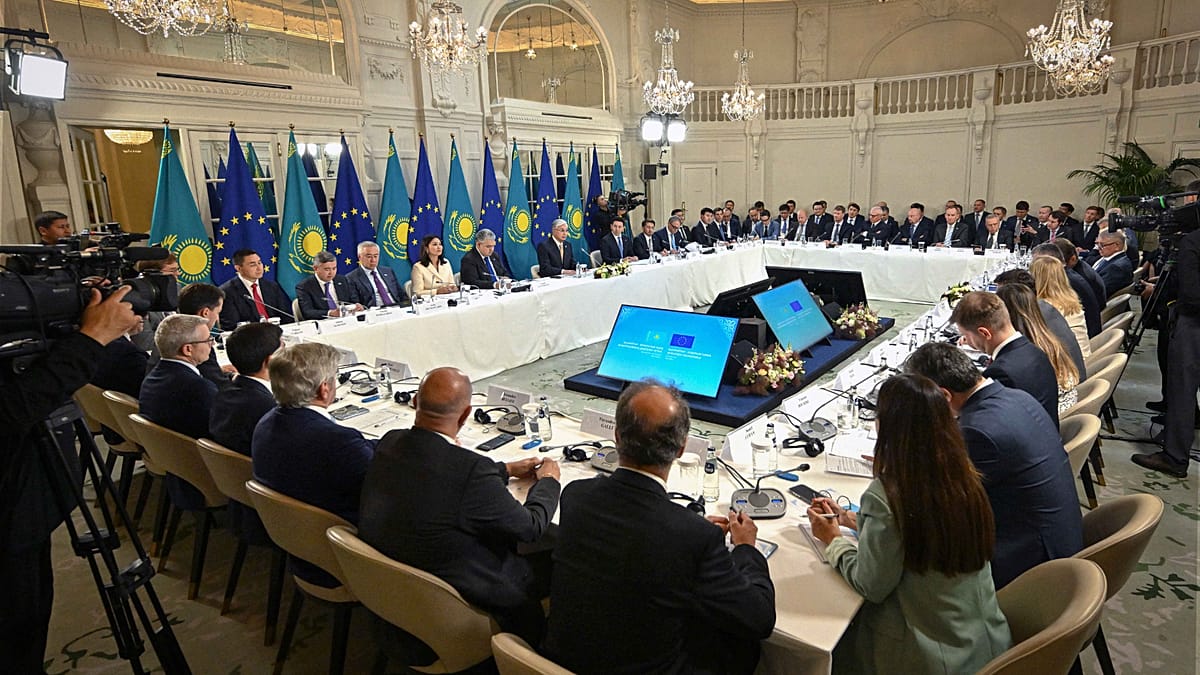 Kazakhstan signs €10bn in deals with Europe as Tokayev wraps Brussels visit