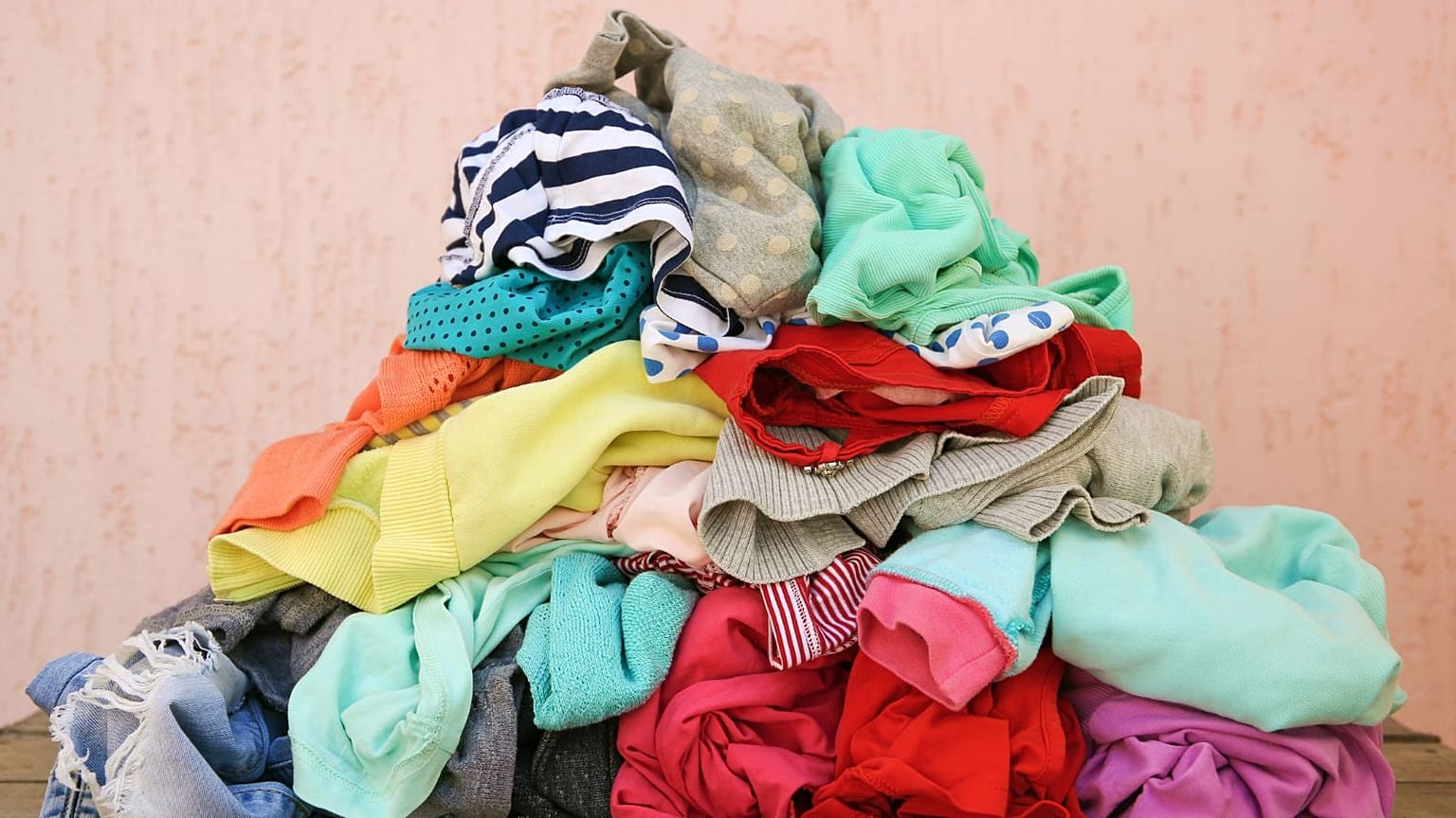 A pile of clothes
