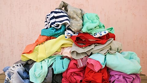 A pile of clothes