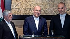 Iran's parliament speaker Mohammad Bagher Qalibaf