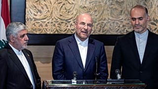 Iran's parliament speaker Mohammad Bagher Qalibaf