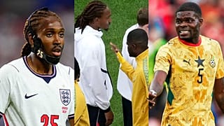 Djed Spence's Thomas Partey handshake snub sparks World Cup debate