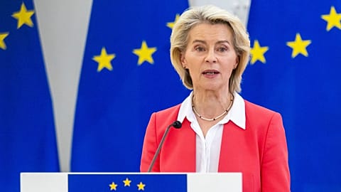 European Commission President Ursula von der Leyen.