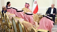 دیدار پزشکیان با مقام‌های عربستان سعودی