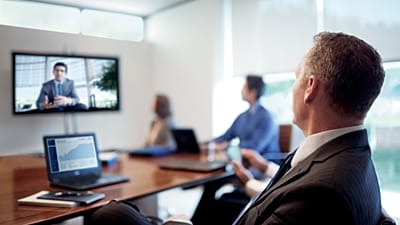 Intel Unite تحوّل قاعات المؤتمرات الحالية إلى مساحات اجتماعات آمنة ومتصلة (الصورة: Business Wire)