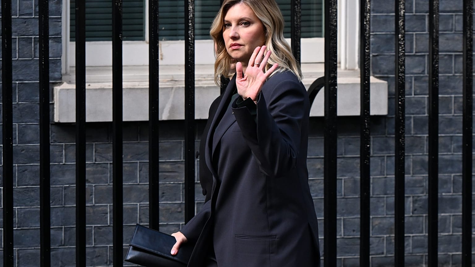 Olena Zełenska, pierwsza dama Ukrainy w Londynie w czwartek, 14 maja 2026 r.