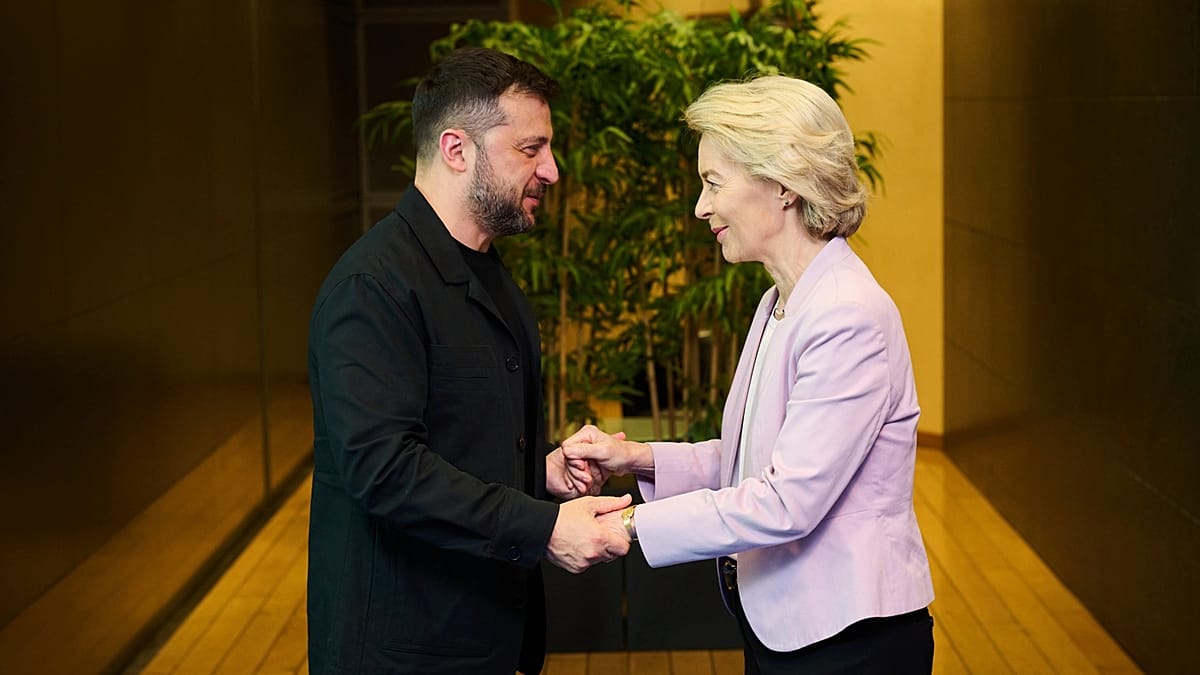 Von der Leyen announces first payment to Ukraine under €90 billion loan