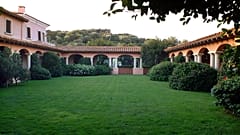Vista interna parziale di Villa Certosa a Porto Rotondo, Sardegna, resa disponibile venerdì 29 luglio 2004