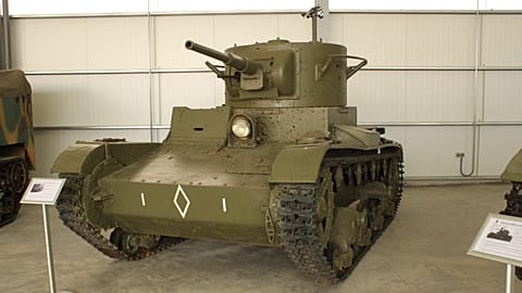Лёгкий танк Т-26Б, «Виккерс»