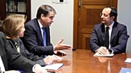 Ο Ραφαέλε Φίτο με τον Νίκο Χριστοδουλίδη