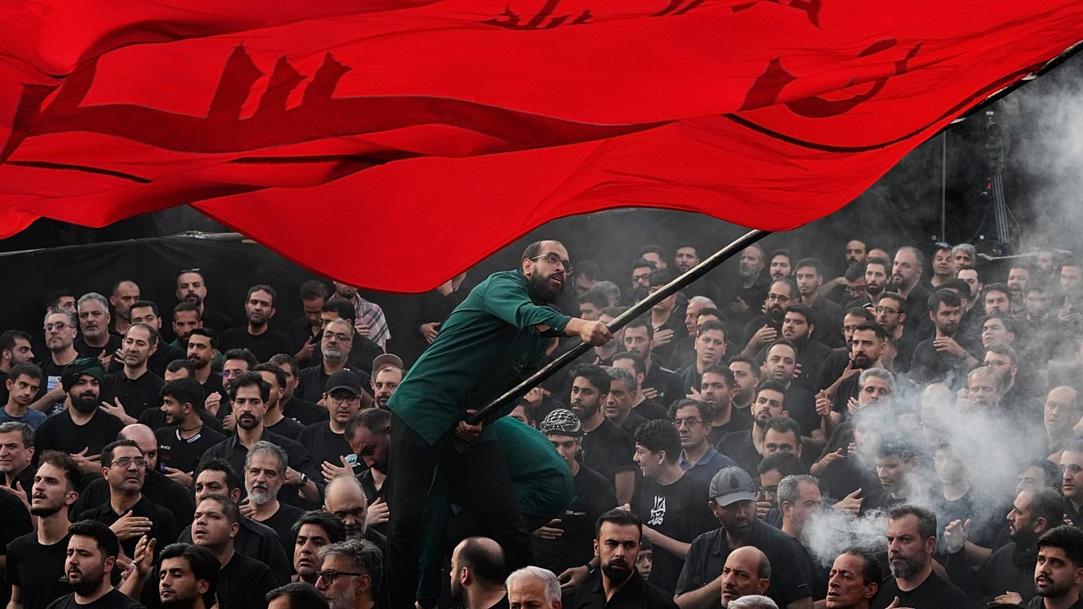 هیئتی در تهران در آستانه عاشورای ۱۴۰۵