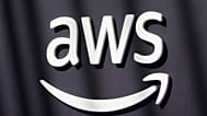 An AWS logo is shown at a What's Next with AWS event Tuesday, April 28, 2026, in San Francisco.