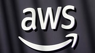 An AWS logo is shown at a What's Next with AWS event Tuesday, April 28, 2026, in San Francisco.
