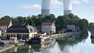 The nuclear power plant of Nogent-sur-Seine, east of Paris.
