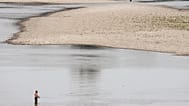 La siccità riduce la portata del fiume Po, allarme per agricoltura