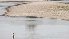La siccità riduce la portata del fiume Po, allarme per agricoltura