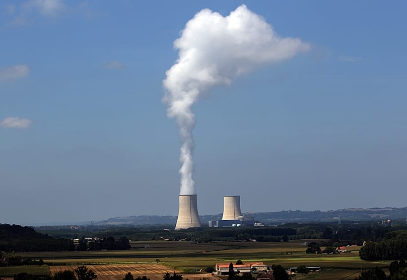 Vue de la centrale nucléaire de Golfech, dans le sud-ouest de la France, en 2015