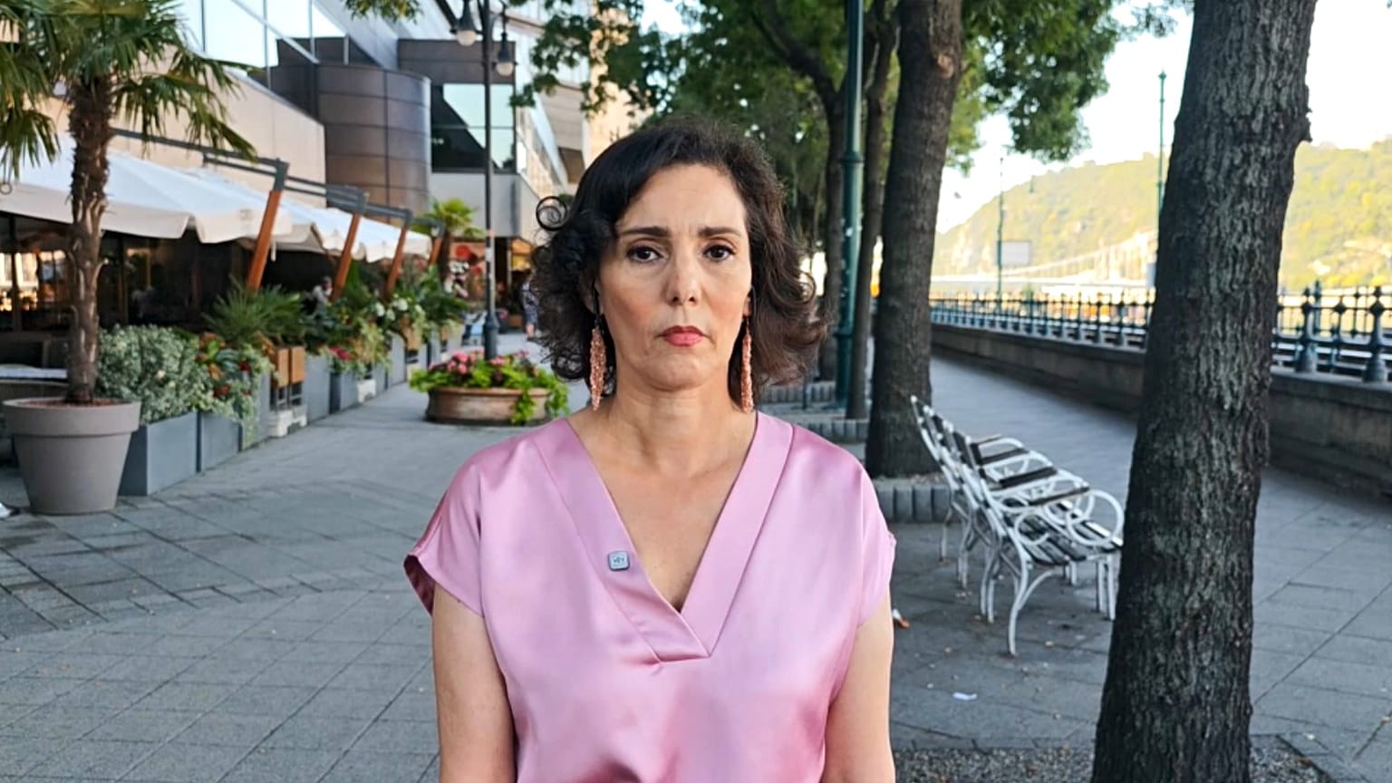 Hadja Lahbib, comissária europeia para a Igualdade, a Preparação e a Gestão de Crises