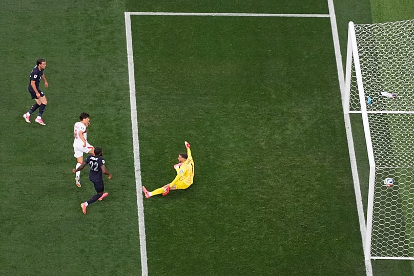 Arda Güler, Los Angeles yakınlarındaki Inglewood’da oynanan Dünya Kupası D Grubu Türkiye-ABD maçında Türkiye’nin turnuvadaki ilk golünü attı. / 25 Haziran 2026