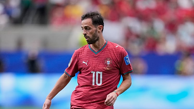 Bernardo Silva no jogo de Portugal contra a República Democrática do Congo, 17 junho 2026